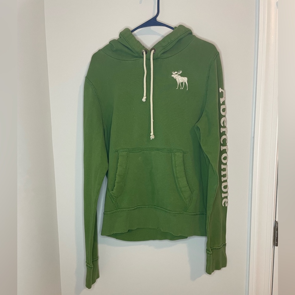 Large green Abercrombie hoodie